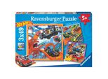 Ravensburger - Puzzle Hot Wheels 3X39 ElementóW - Oficjalny Produkt Oryginalny