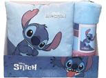 Disney - Zestaw Poduszki I Koca Polarowego Stitch - Akcesoria Premium