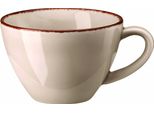 Rosenthal Espresso-Obertasse Profi Casual Shell Porzellan Grau-Braun 10660-405404-14717