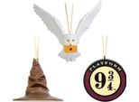 Erik - Zestaw 3 OzdóB Choinkowych Harry Potter, Oficjalny Produkt Dekoracyjny