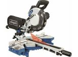 Scheppach 216 Mm HM81LXU Troncatrice Elettrica - 2000 W - Con Laser, Led E 2 Prolunghe Di Supporto