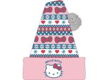 CerdÀ - Premium ŚWiąTeczna Czapka Hello Kitty - Akcesorium Tematyczne