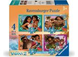 Ravensburger - Puzzle Disney Vaiana 2 | 12-16-20-24 Elementy | Oficjalny Produkt