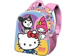 Karactermania - Plecak 3D Hello Kitty I Przyjaciele 30Cm, Lekki I Funkcjonalny