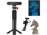 Creality 3D-Scanner CR-Scan Ferret 3D-Scanner für 3D-Druck und Modellierung, tragbarer Handscanner mit 30 FPS Schnellscan, 0,1 mm Genauigkeit, Dual-Mode-Scannen