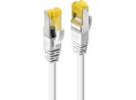 Lindy Cavo Patch Cat6A S/Ftp Lsoh Cat7 Cavo Grezzo Bianco 0,30M