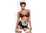 Obsessive Maidme Set 5 Pezzi Nero S/M