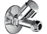 Valvola A Sede Angolare Comfort, Design Corto, 1/2 Pollice, Cromo