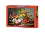 Castorland Natura Morta Con Fiori E Cesto Di Frutta Puzzle 2000 Teile