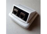 DvojzáSuvka Tango 2Xrj45 Cat6 Stp BíLá
