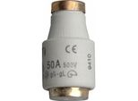 Fusibili Kopp Diazed, 500VAC - 250VAC Gl = Protezione Completa Di Cavi E Linee, Diii E33, 50A, 5 Pezzi