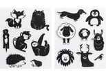 Heyda 204888629 Moosg.Stempel Tiere