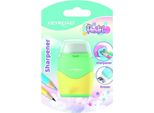 Temperino In Plastica Con Gomma Keyroad Pastello, Doppio, Blister KR972411 Mi