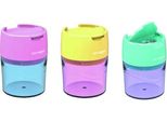 Temperino In Plastica Keyroad Pastello, Doppio, Con Contenitore, Blister KR97