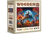 Wooden City Puzzle In Legno Zucca Di Halloween 1010 Pezzi