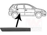 Van Wezel Modanatura Di Protezione, Porta Nera, Posteriore Destra Per Ford Fiesta V