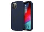 Guess Guhcp12Llsvsbl Iphone 12 Pro Max6,7 Niebieski/Blu Custodia Rigida Script Vintage