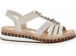 Rieker V7949-90 - Sandali Rieker Beige Rieker Colore: Beige, Dimensione: 41,
