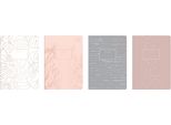 Quaderno Interdruk A5 60 Fogli ??70G/M² Oro Rosa Metallizzato