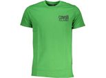 Cavalli Class Maglietta Verde Con Stampa Logo : Taglia - 2XL Taglia: 2XL