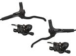 Set Freni A Disco Idraulici Shimano MT200 Anteriori E Posteriori – Senza Disco Freno – Nero