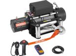 Vevor Verricello Elettrico A Cavo, 5400 Kg, Verricello Elettrico A 12 V Dc Con Cavo D'acciaio Da 24 M, Telecomando Wireless E A Filo, Verricello Fuoristrada IP55 Per Il Traino Di Suv, Jeep, Rimorchi, Barche, Veicoli Fuoristrada