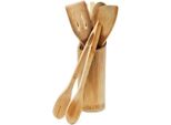 Set Di 7 Utensili Da Cucina In Bambù