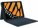 Logitech Rugged Combo 3 Touch For Education - Tastiera E Custodia Folio - Con Trackpad - Apple Smart Connector - Azerty - Francese - Classic Blue - Per Istituti Scolastici - Per Ipad Apple Da 10,2 Pollici (7A Generazione, 8A Generazione, 9A Generazione)