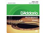D'addario EZ890 American Bronze - Super Light (009-045)