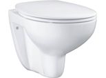 Set Per Wc Grohe Bau In Ceramica, Sospeso Con Sedile Per Wc, Bianco Alpino