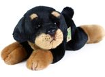 Rappa Cane Di Peluche Rottweiler Sdraiato 30 Cm ECO-FRIENDLY