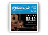 D'addario EZ940 American Bronze - Light (010-050) - 12-String