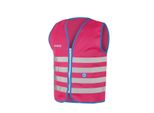 Wowow Gilet Di Sicurezza Giacca Divertente Per Bambini Rosa Con Strisce Riflettenti M