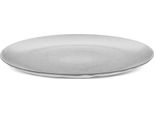 Koziol Club Teller Flach, Servierteller, Essteller, Speiseteller, Brotteller, Kunststoff, Organic Grey, 26 Cm, 4005670