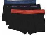 Confezione 3 Boxer Uomo Tripack Ck Calvin Klein Articolo U2664G Low Rise Trunk 3PK, Bnw B-Minnow / Horoscope / Inferno, Xs, Cotone 95%,Spandex 5%