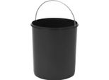 Cestino Interno Hailo 1138739 Nero 15 Litri 324 X 270 Mm Rotondo Con Manico