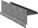 Rotaia Di Protezione RŠ 250, 1 M, Zinco Verniciato, Marrone Scuro Ral 8019