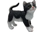Prodex Gatto In Pietra Nera E Bianca 23 X 22 Cm Prodex LG0586A1