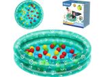 Piscina Gonfiabile Per Bambini Con Palline 91X20Cm Bestway 51141