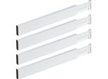 Set Di 4 Divisori Per Cassetti In Bianco