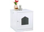 Gabinetto Per Gatti Bianco