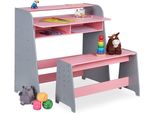 Tavolo E Panca Regolabili In Altezza Per Bambini