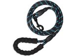 Guinzaglio Imbottito Per Cani Nero 150 Cm