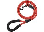 Guinzaglio Imbottito Per Cani Rosso 150 Cm