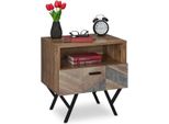 Comodino In Stile Industriale