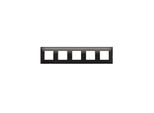 Cinque Cornici R4802M5BC Classia Legrand - Nero