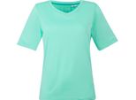Regatta - Maglietta Con Scollo A V "Fingal Ii"" Da Donna RG11437 (38 It) (Aruba Blue)"