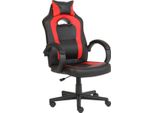 Qware Delta Gaming Chair - Sedia Da Gioco Regolabile Con Braccioli 2D E Regolazione In Altezza Rosso