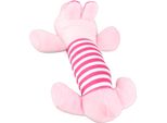 Peluche Per Cani, Simpatico Animale A Strisce Con 4 Zampe, Giocattolo Da Masticare Per Cani/Gatti, Pulizia Dei Denti, Antistress