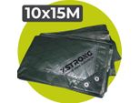 Xstrong Allround 120 - Telone - 10X15 - Verde - Impermeabile E Resistente Ai Raggi Uv - Telone Grande